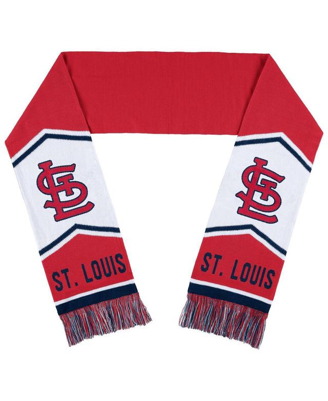 Womens Wear by Erin Andrews St. Louis Cardinals Jacquard Stripe Scarf Product Image