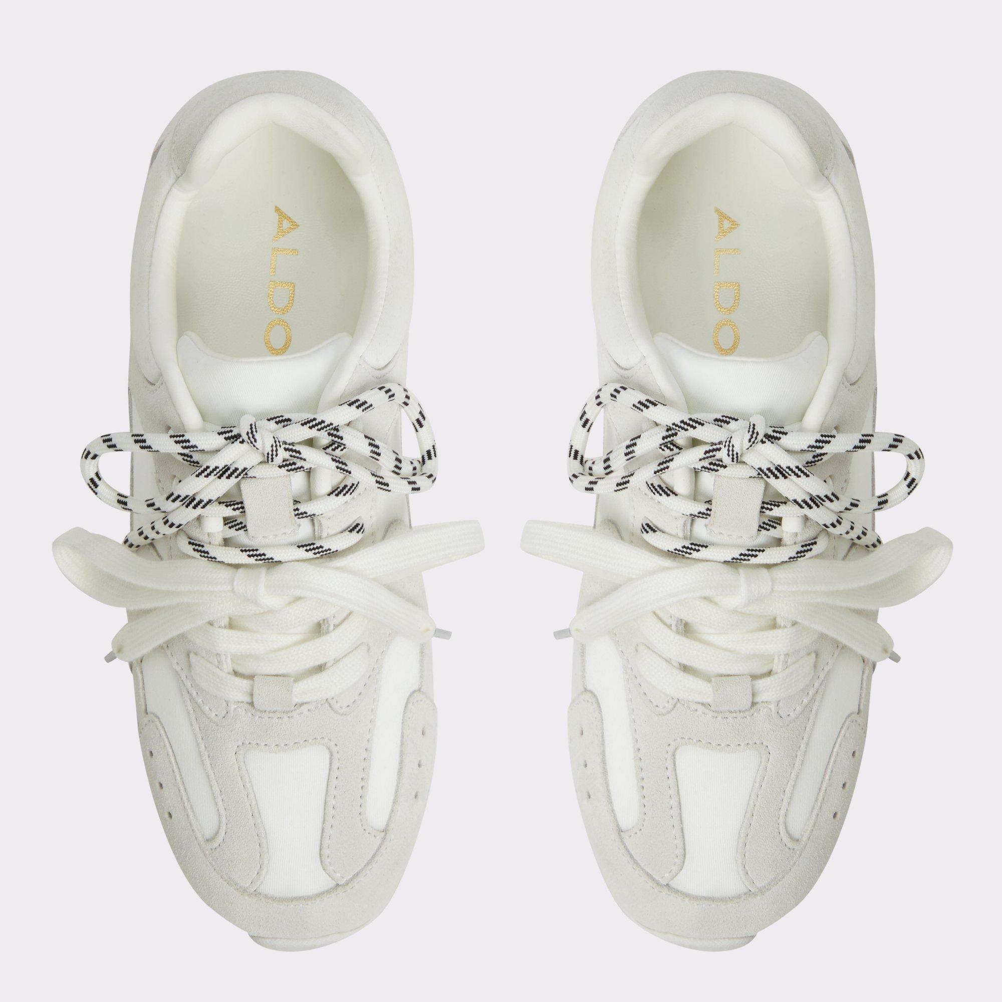 Adrelia White/Bone Women's Low top sneakers | ALDO US Product Image