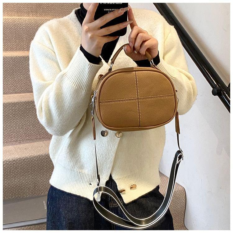 Panel Top Handle Crossbody Bag Product Image