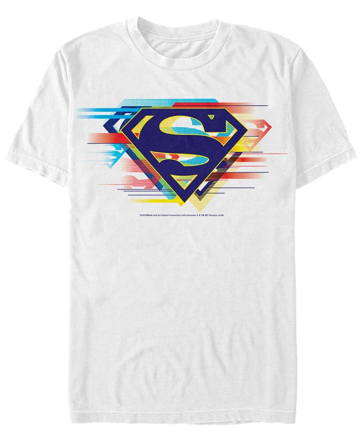 Fifth Sun Dc Mens Superman Multi Logo Short Sleeve T-Shirt Product Image