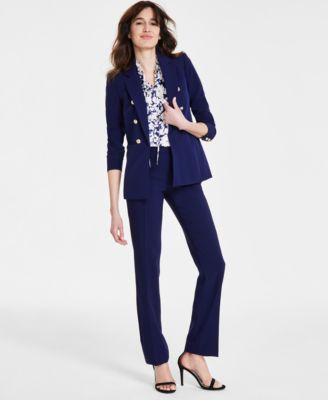 Anne Klein Womens Flare-Leg Pants product image