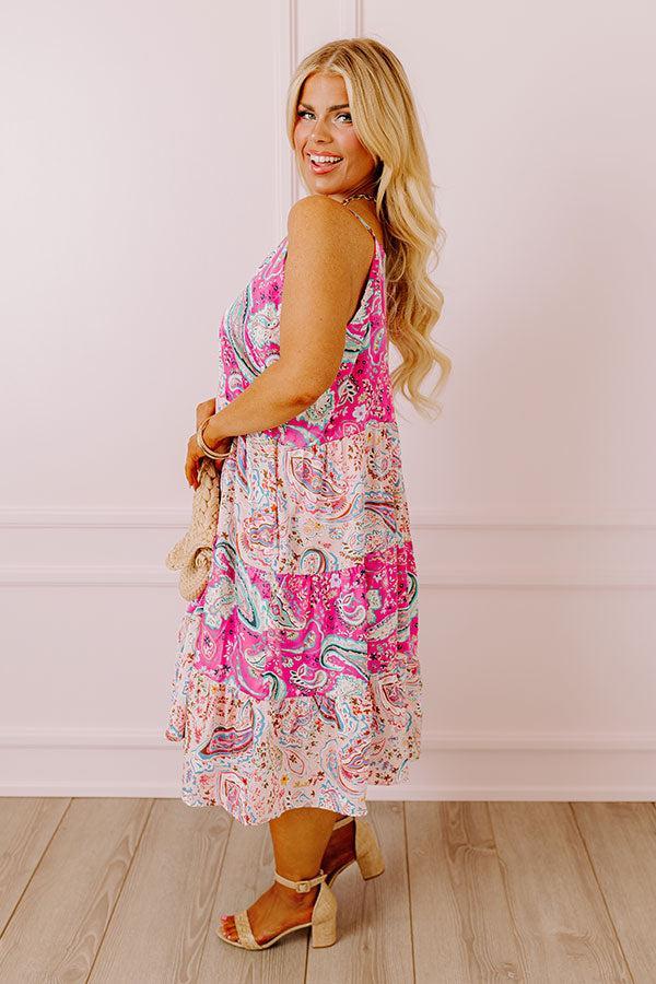 Sassy Statement Paisley Midi Curves Product Image