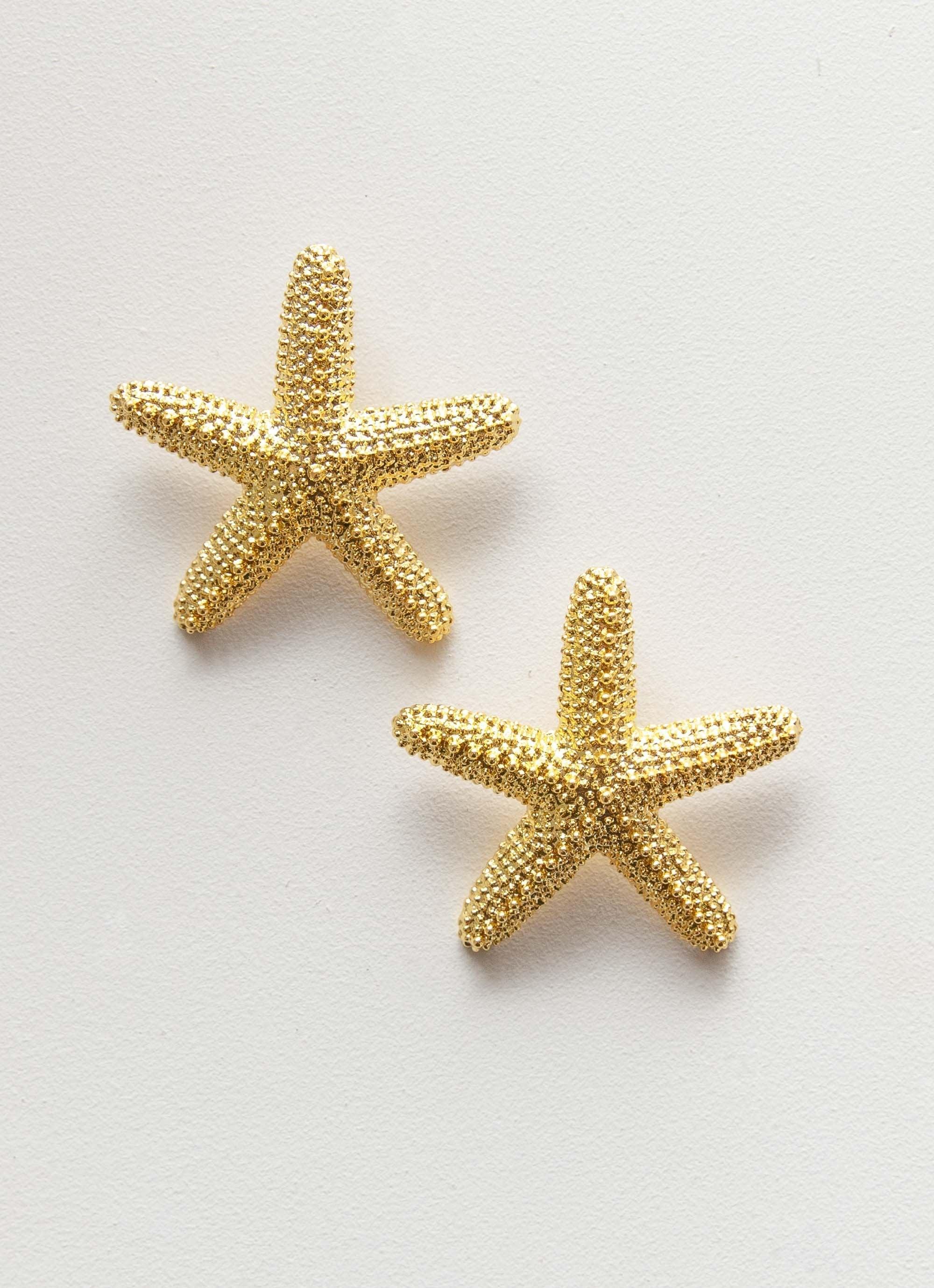 Geneve Starfish Earring - Gold Product Image