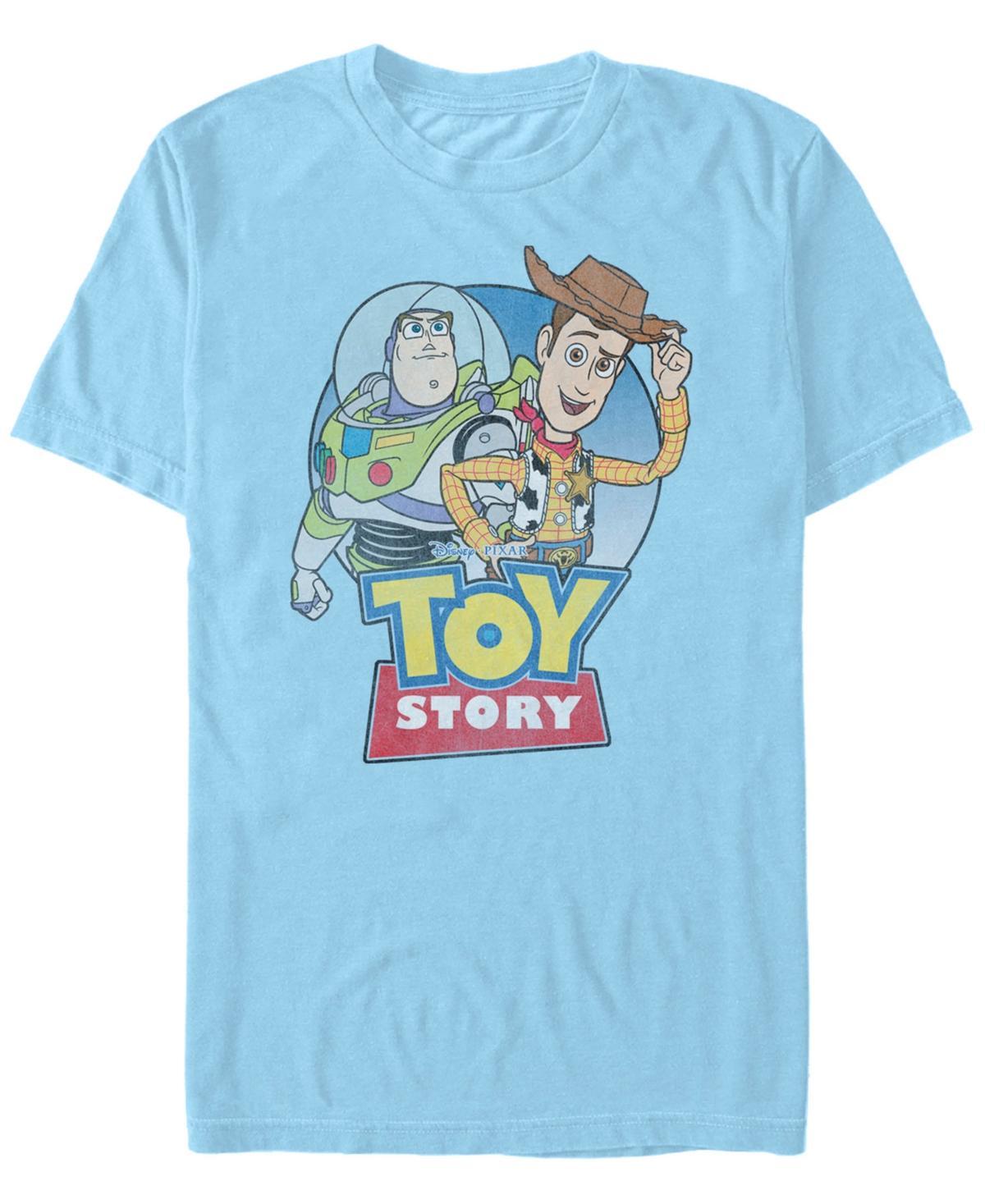 Disney / Pixars Toy Story Buzz Lightyear & Woody Mens Movie Logo Tee Product Image