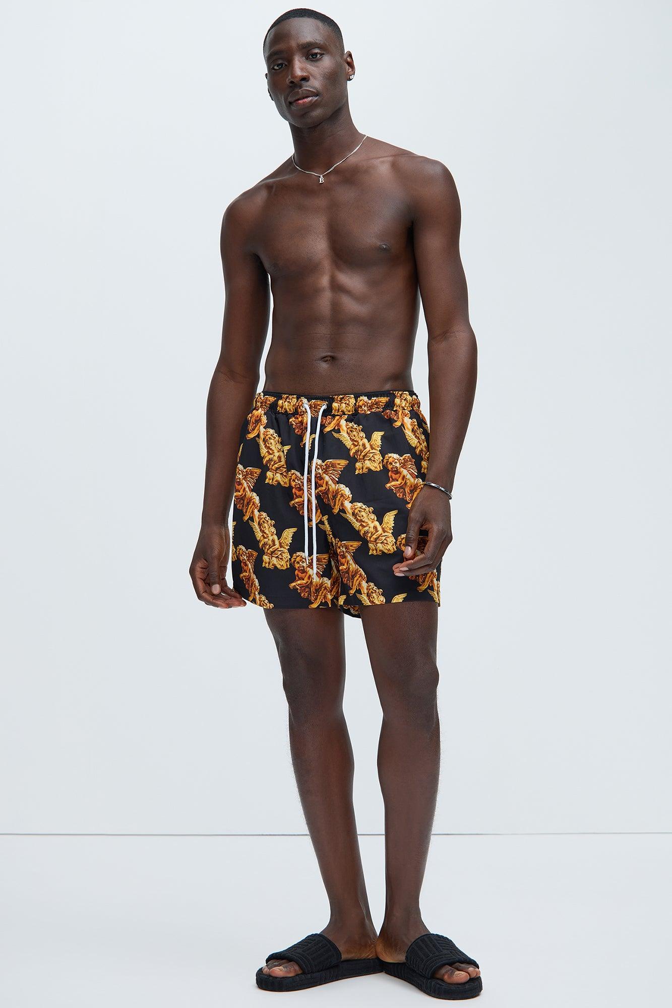 Heavent Sent Swim Trunks - Black Product Image