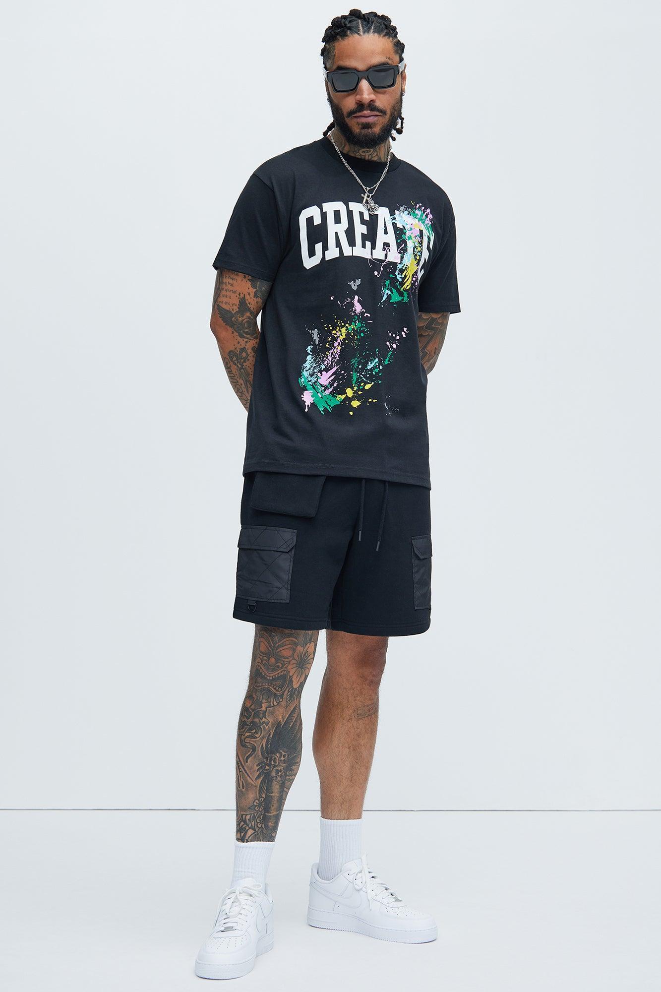 Tyson Everything We Need Sweat Shorts - Black Product Image