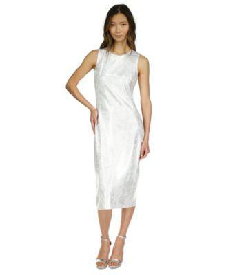 Women's Sequined Sleeveless Midi Dress Product Image