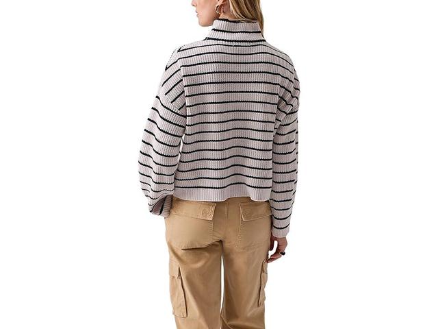 Sanctuary Stay Cozy Stripe Mock Neck Sweater Product Image