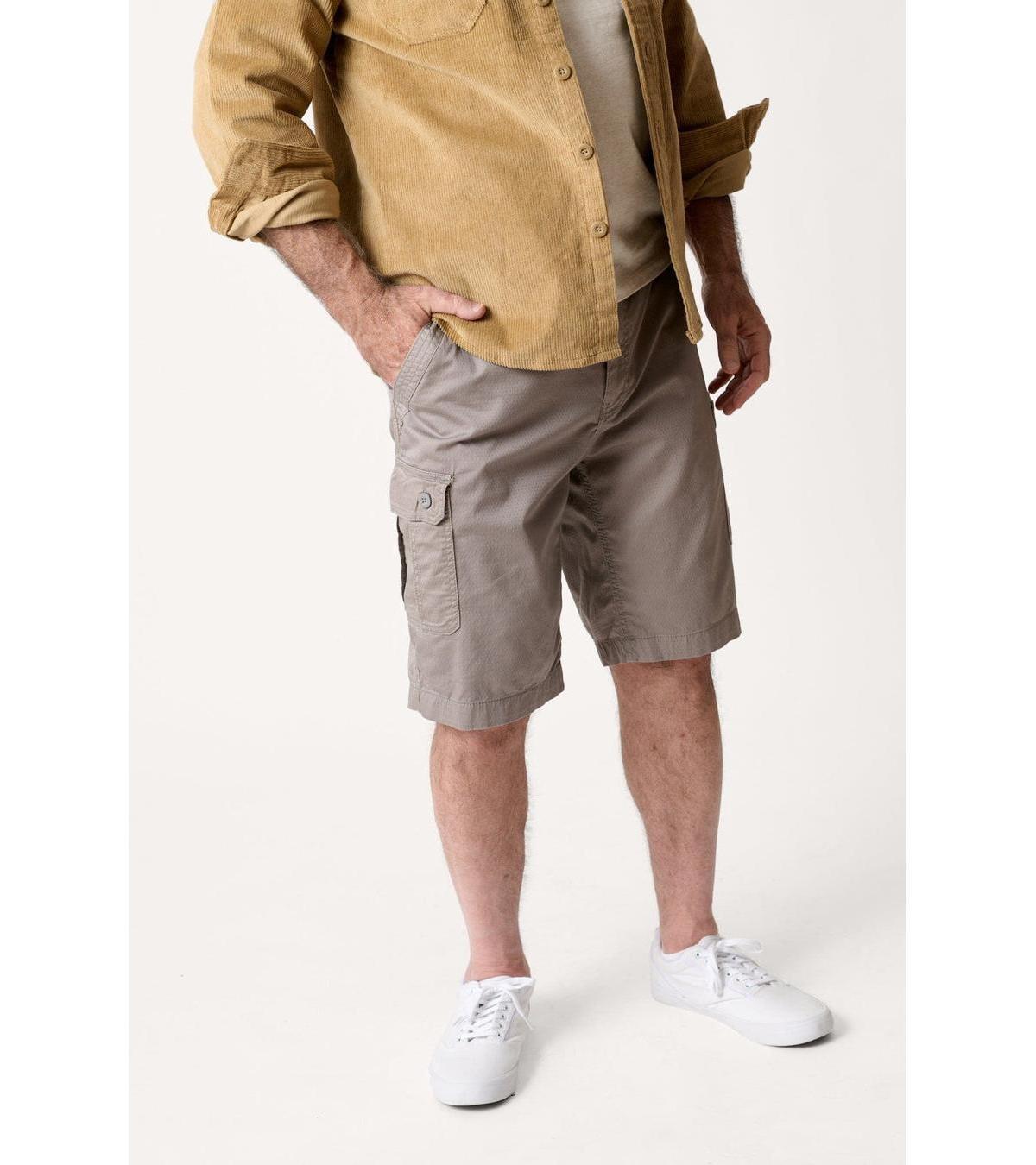 Mens Stretch Textured Cargo Short Product Image