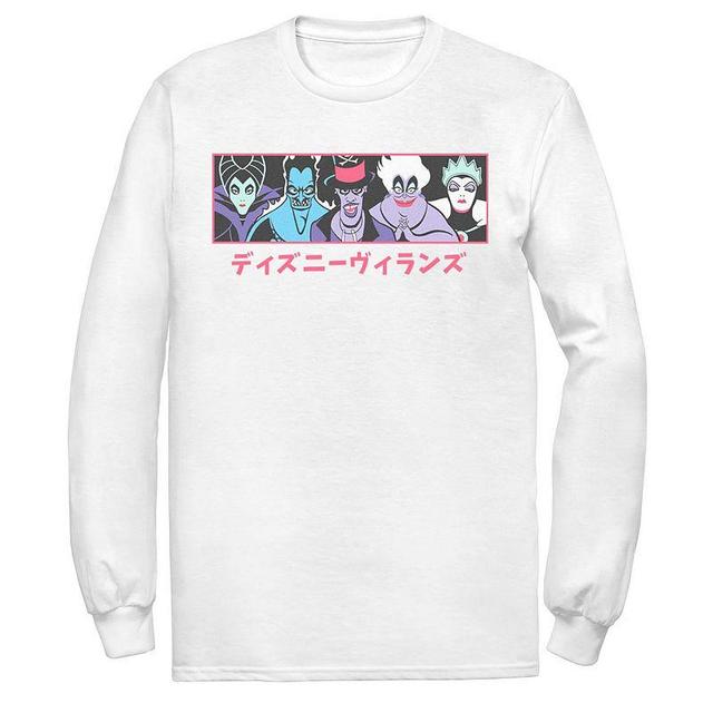 Mens Disney Villains Group Shot Kanji Panel Tee, Boys Product Image