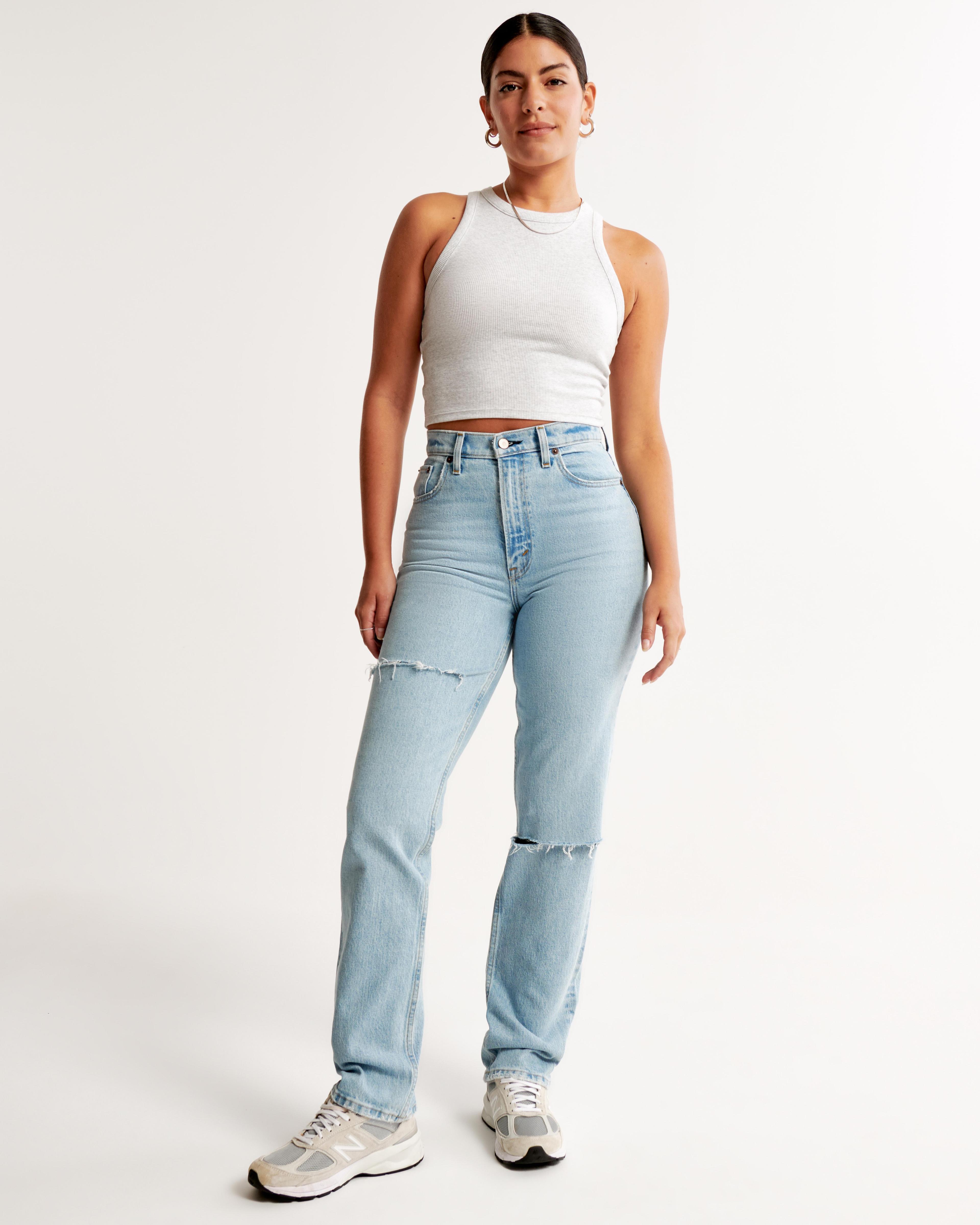 Curve Love Ultra High Rise 90s Straight Jean Product Image