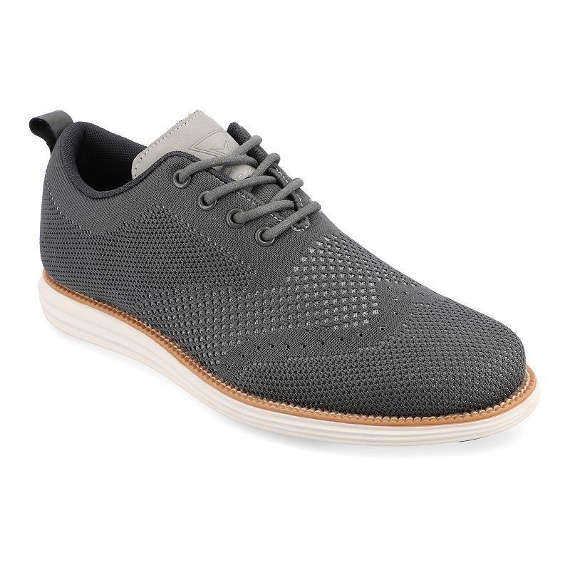 Vance Co. Ezra Knit Dress Shoe (Grey Fabric) Men's Shoes Product Image