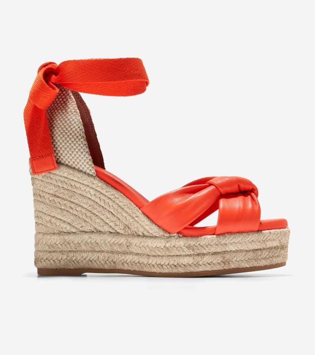 Cole Haan Womens Cloudfeel Hampton Sandal - Orange Size 9.5 Product Image