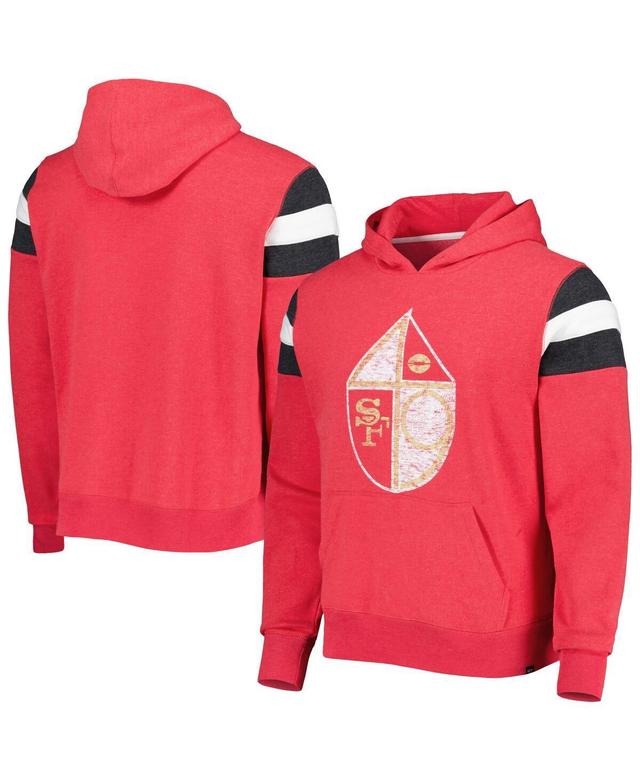 Mens 47 Brand Scarlet San Francisco 49ers Legacy Premier Nico Pullover Hoodie Product Image