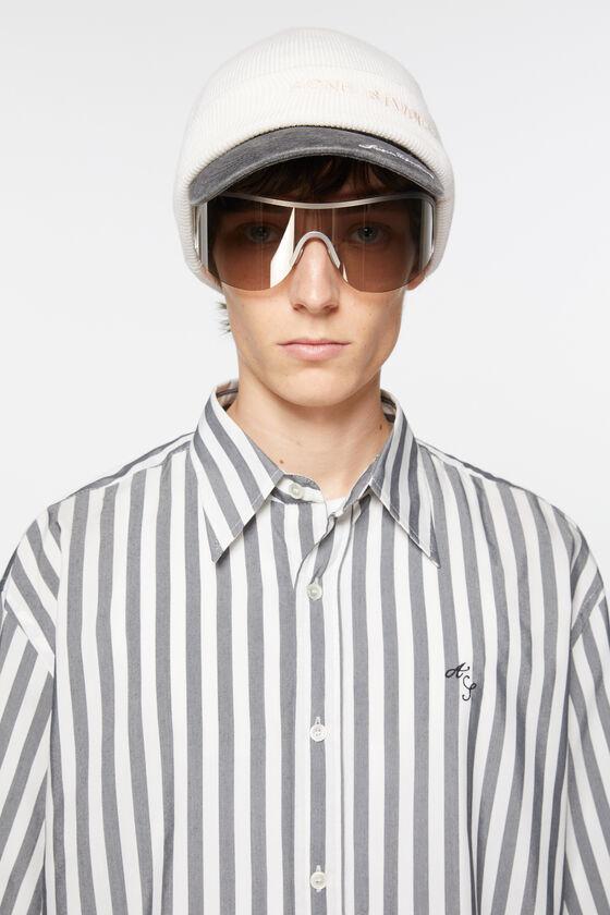 Stripe button-up shirt Product Image