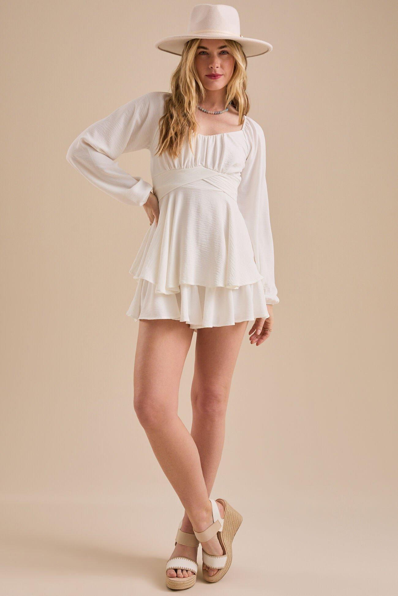 Marisol Crossover Romper Product Image