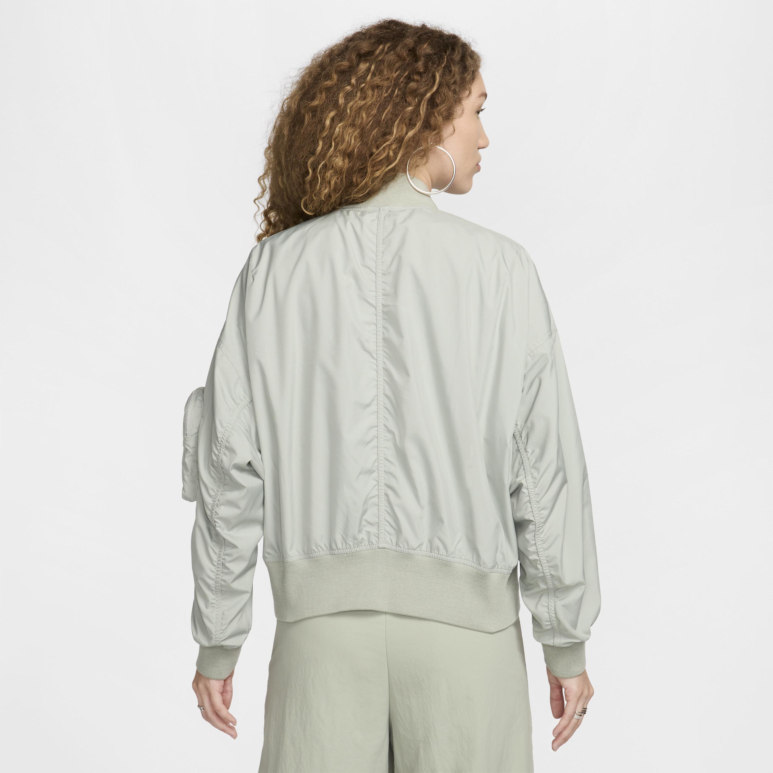 Womens Nike Sportswear Essential Oversized Bomber Jacket Product Image