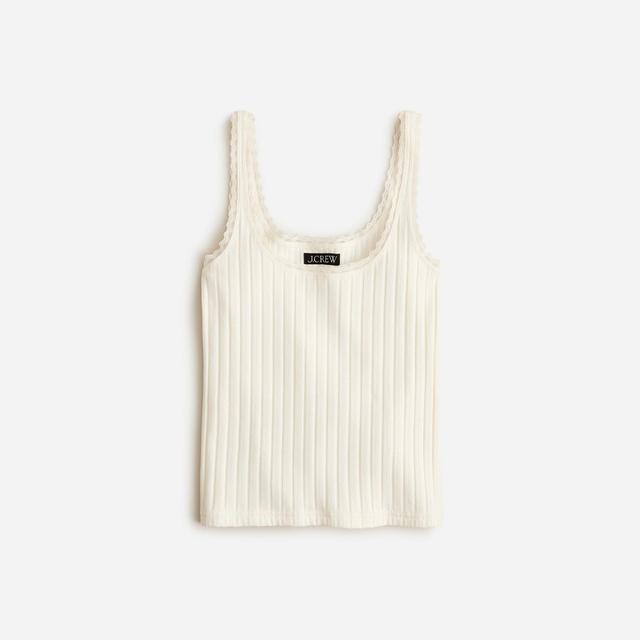 Pointelle tank top Product Image