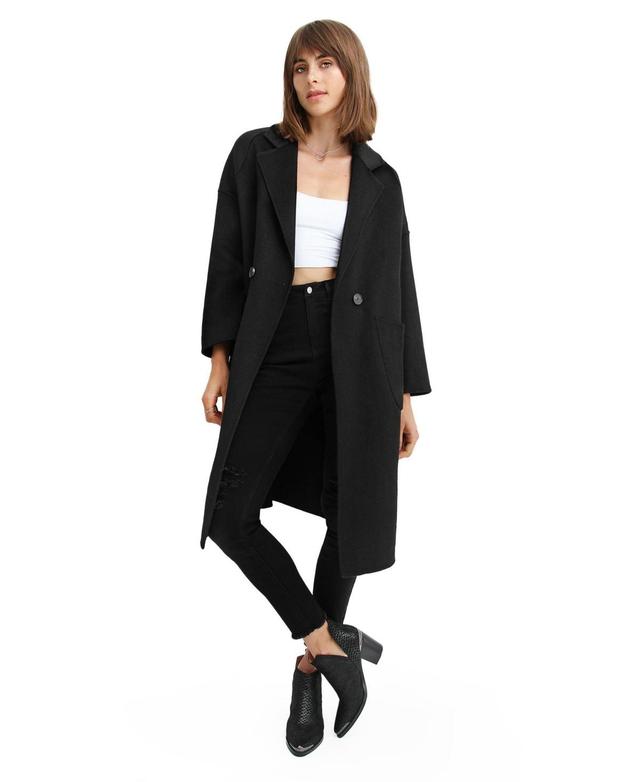 Women Belle & Bloom Publisher Double Breasted Wool Blend Coat Product Image