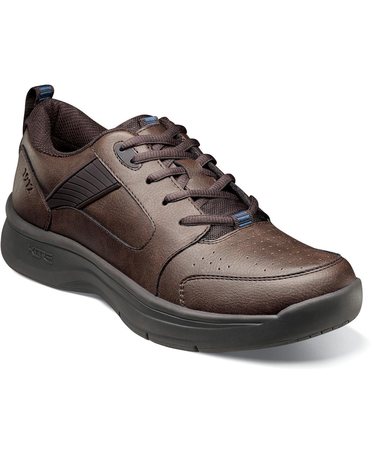 Nunn Bush Shoes KORE Elevate Moc Toe Oxford Dark Brown Product Image