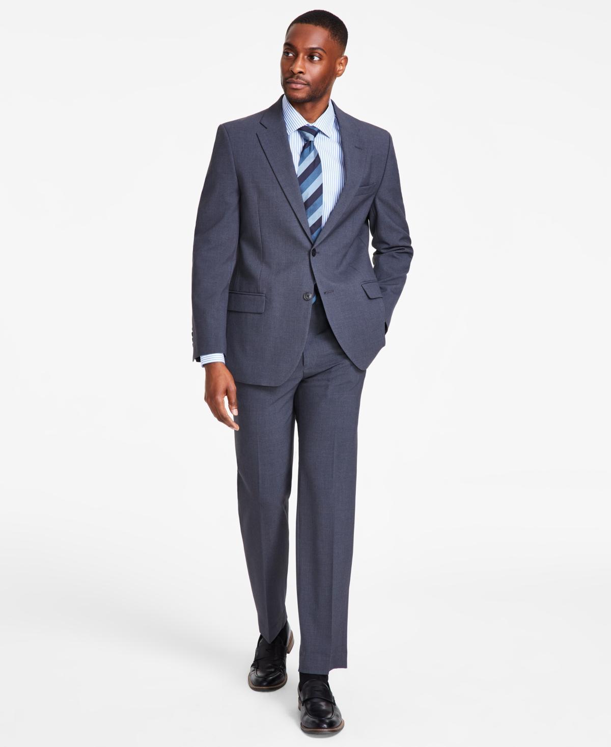 Nautica Mens Modern-Fit Bi-Stretch Suit Product Image