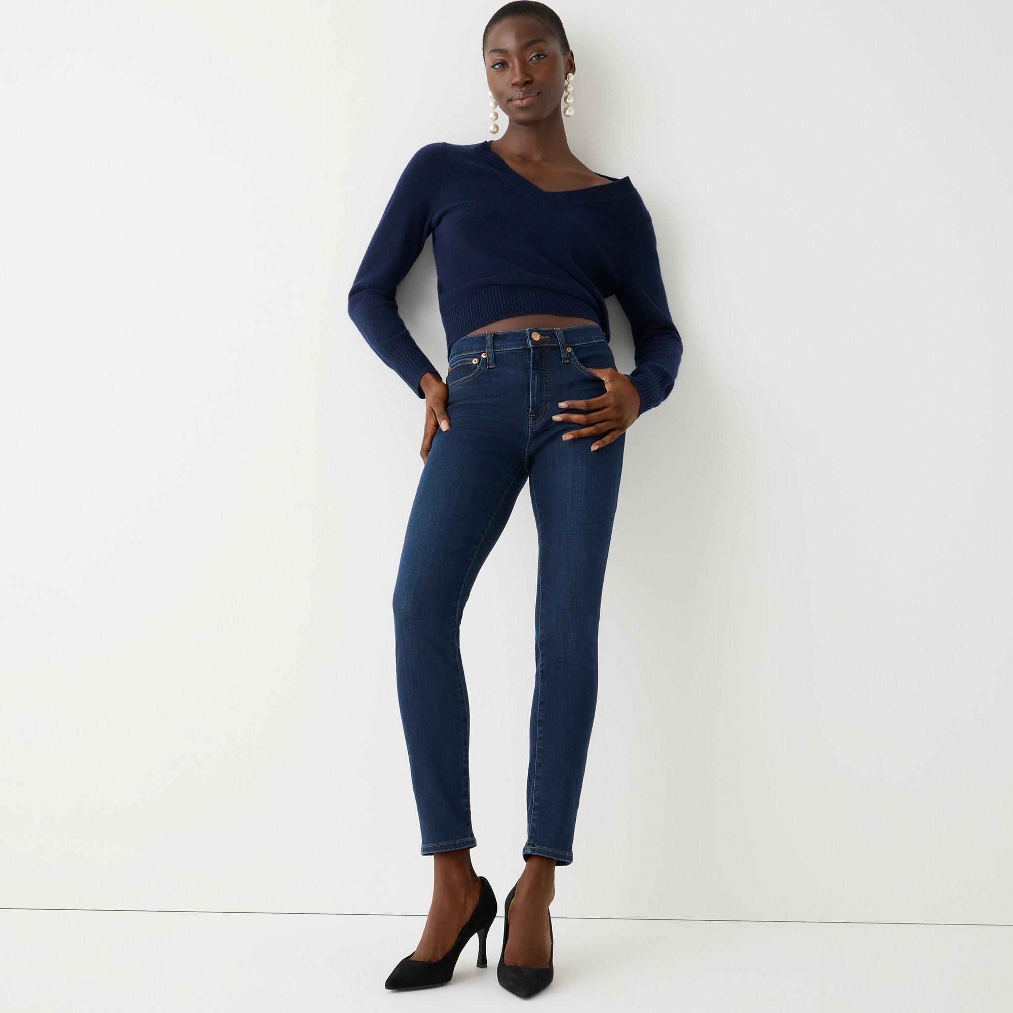 9" mid-rise toothpick jean in Point Lake wash Product Image