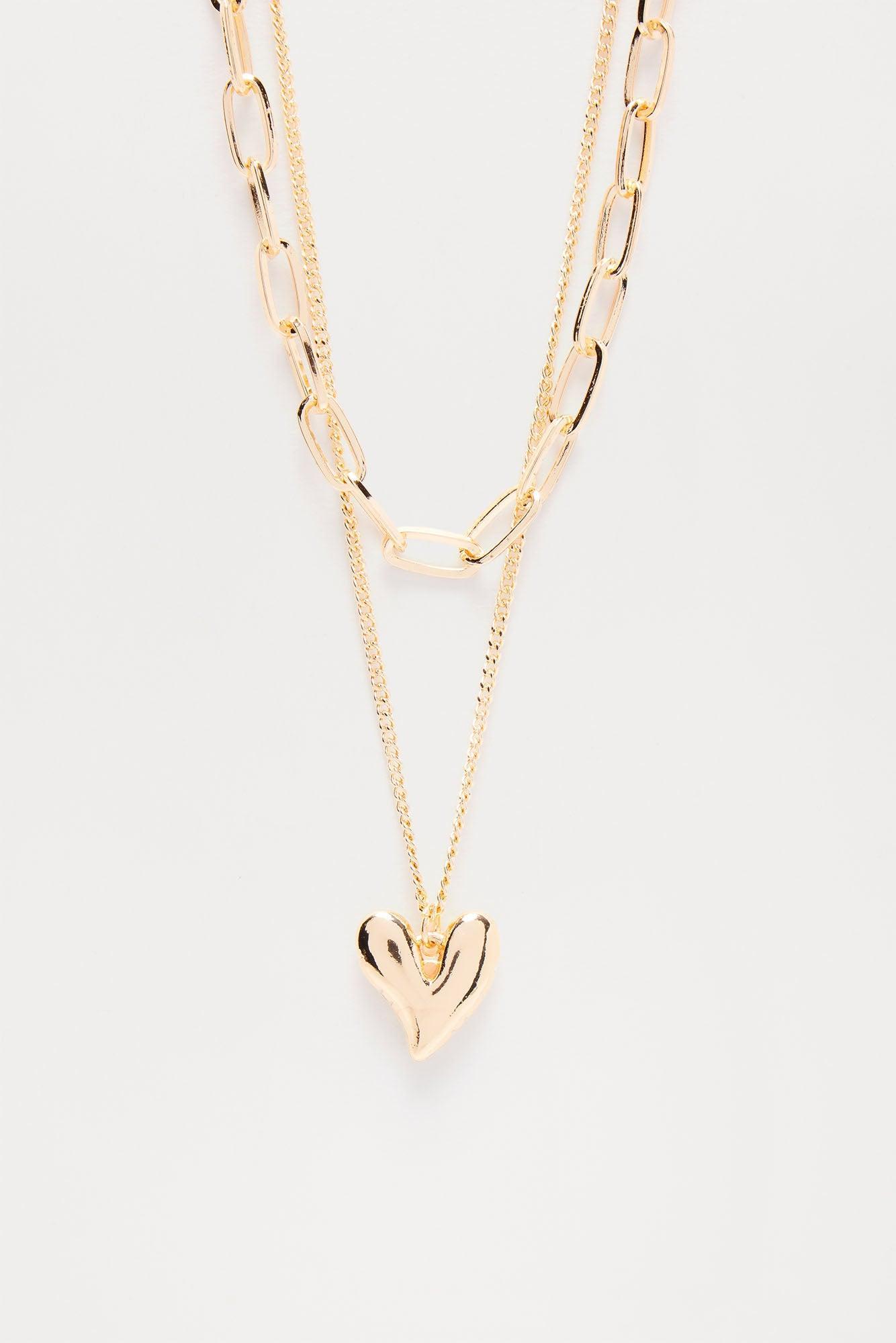 Heart Is Taken Necklace - Gold Product Image