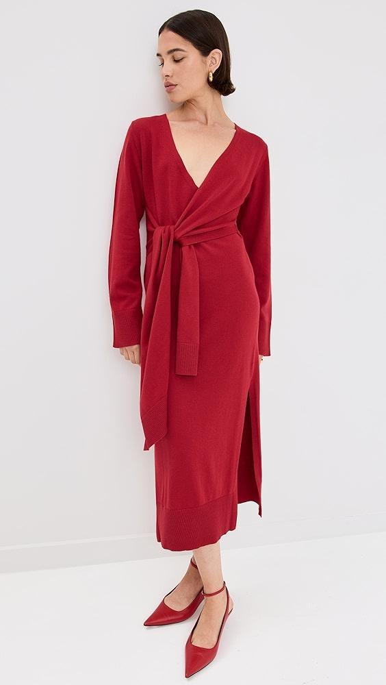 SIMKHAI Skyla Wrap Dress | Shopbop Product Image