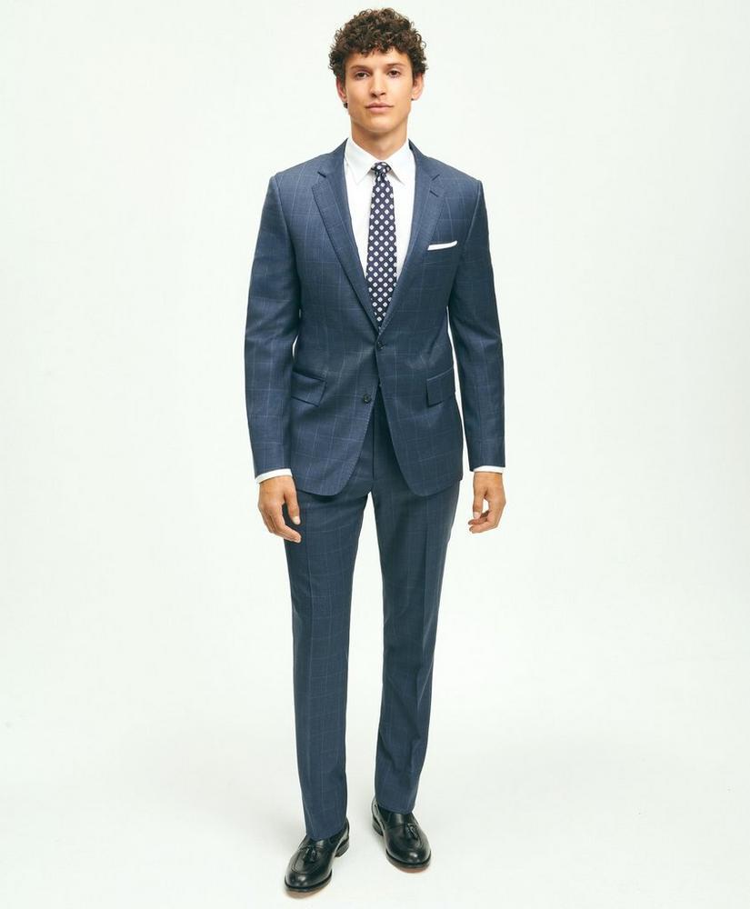 Classic Fit Wool Windowpane 1818 Suit Product Image