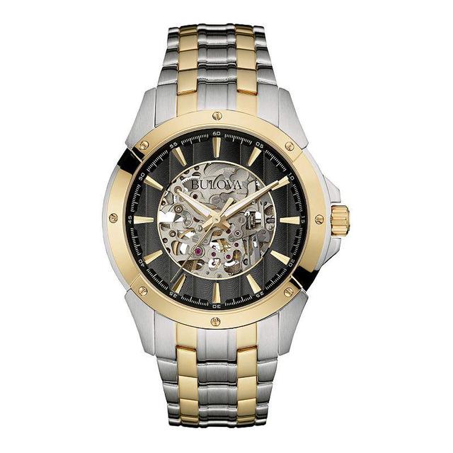 Bulova Mens Automatic Two-Tone Watch - 98A146 Product Image