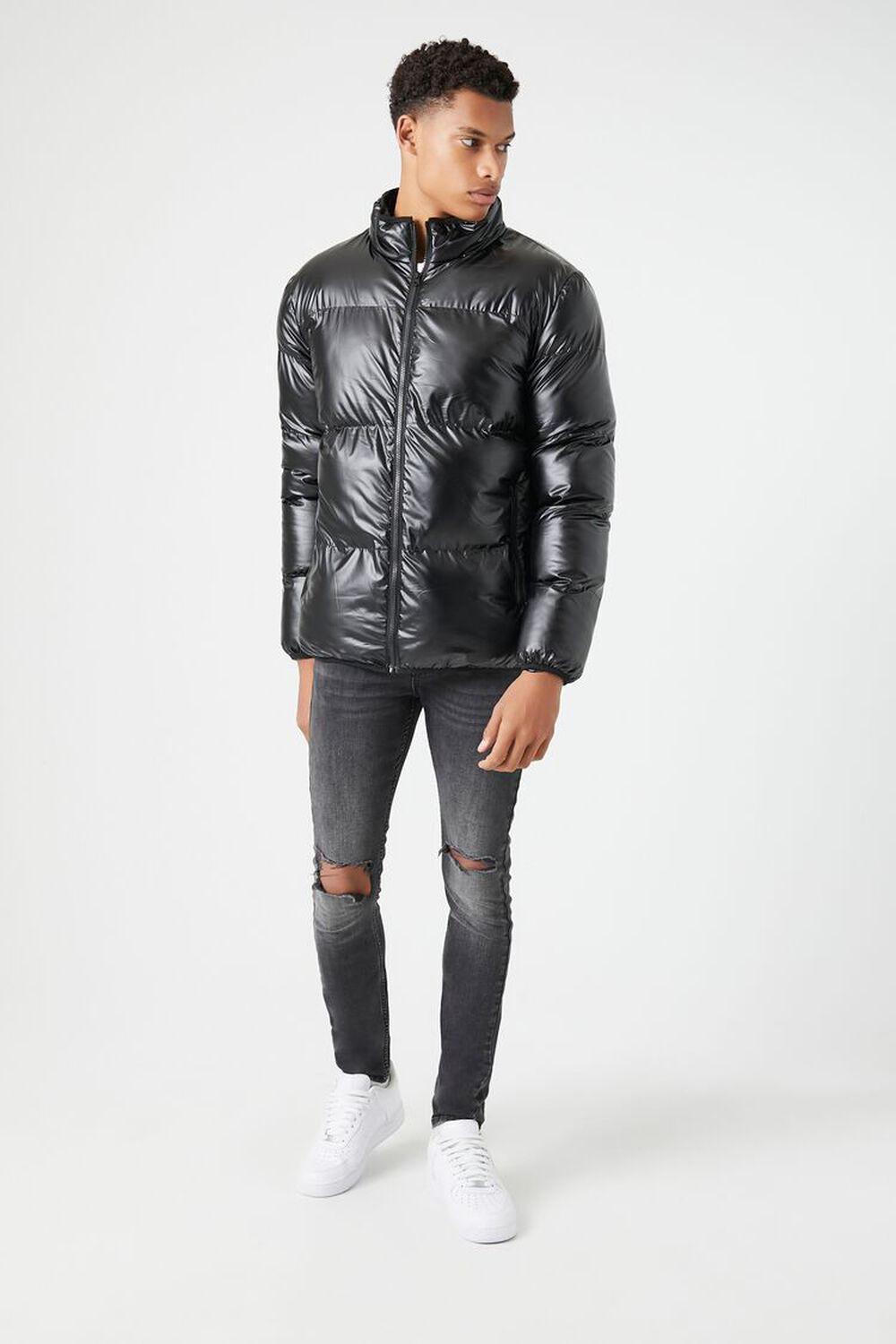 Zip-Up Puffer Jacket | Forever 21 Product Image