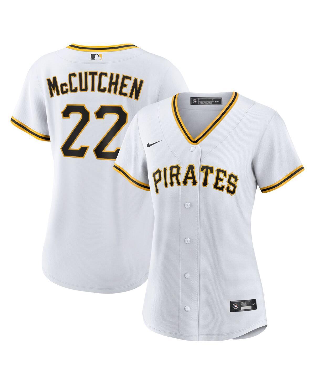 Nike Womens Andrew McCutchen White Pittsburgh Pirates Home Replica Player Jersey - White Product Image