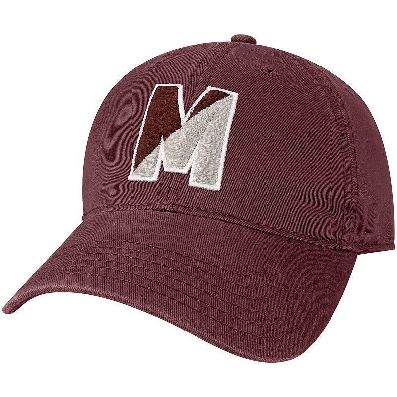 Mens Maroon Mississippi State Bulldogs Varsity Letter Adjustable Hat Product Image