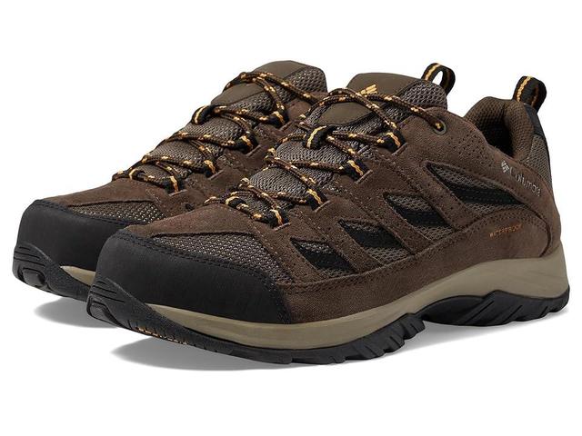 Columbia Crestwood Waterproof (Mud/Squash) Men's Shoes Product Image