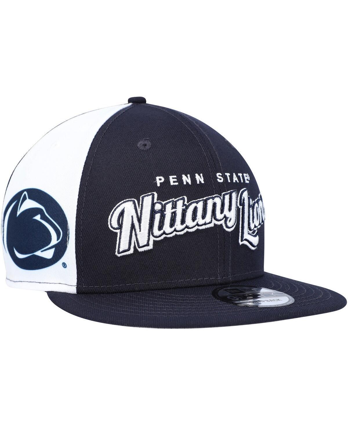 Mens New Era Navy Penn State Nittany Lions Outright 9FIFTY Snapback Hat Product Image