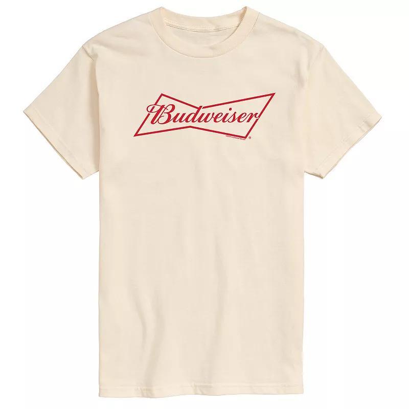 Big & Tall Budweiser Bowtie Logo Graphic Tee, Mens Product Image