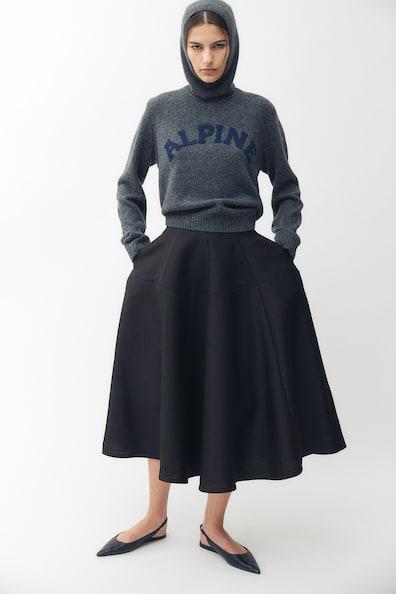 Text-motif jumper Product Image