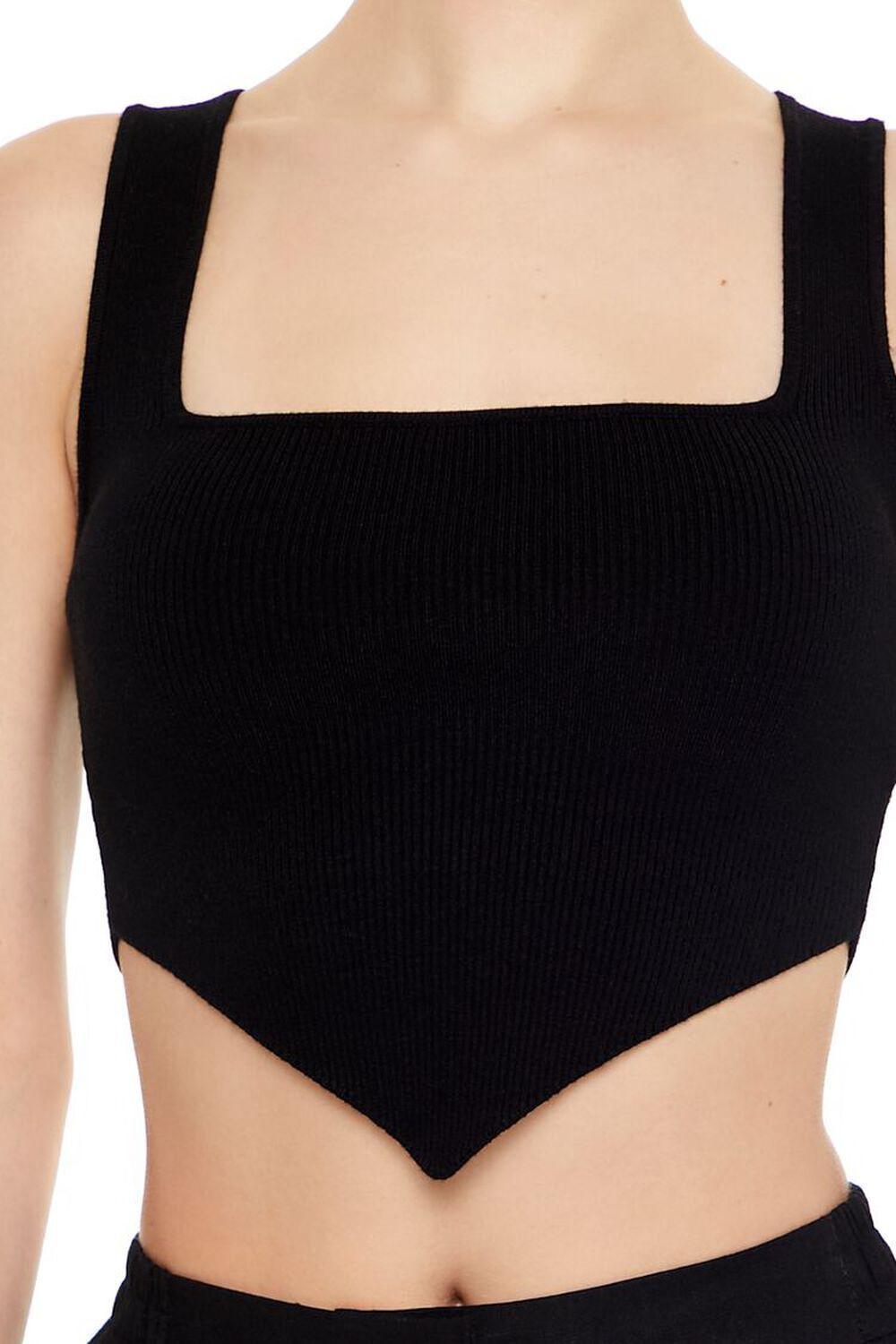 Ribbed Sweater-Knit Crop Top | Forever 21 Product Image