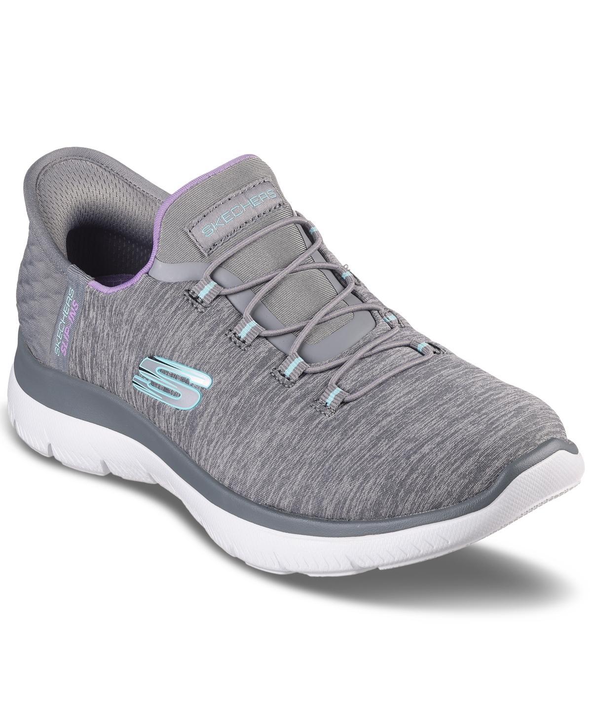 Skechers Hands Free Slip-ins Summits Dazzling Haze Womens Sneakers Product Image