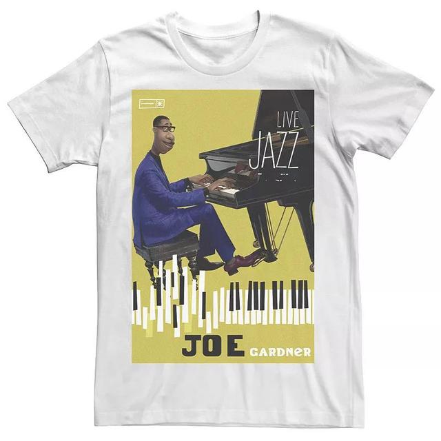 Disney / Pixars Soul Joe Mens Live Jazz Poster Tee Product Image