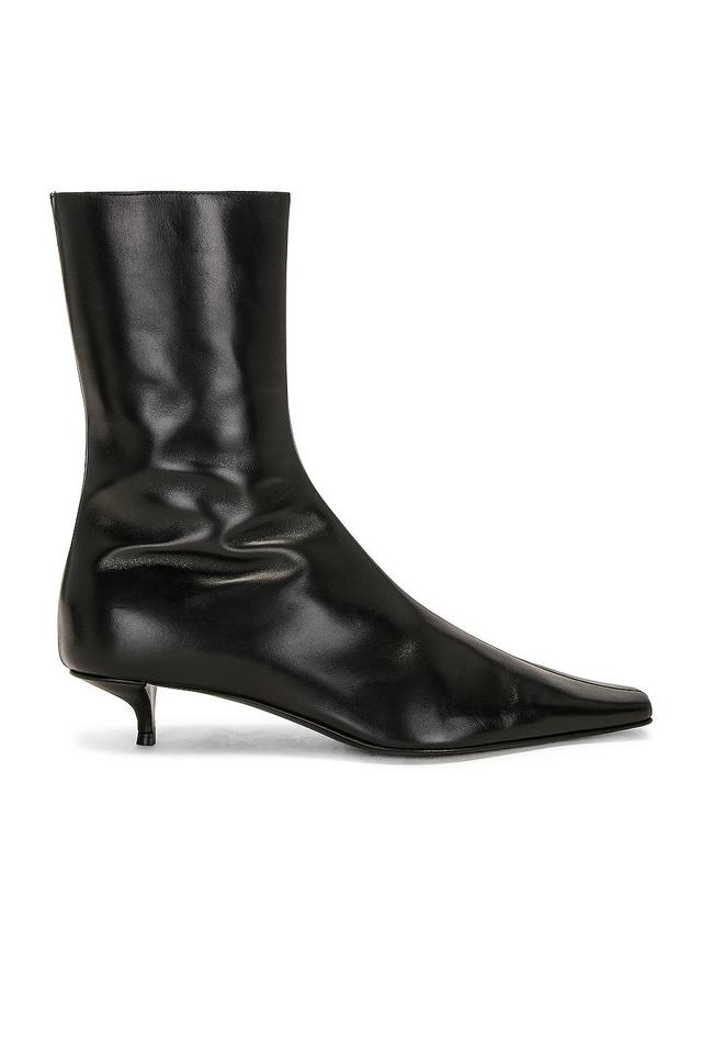 The Row Shrimpton Boot in Black - Black. Size 37 (also in 37.5). Product Image