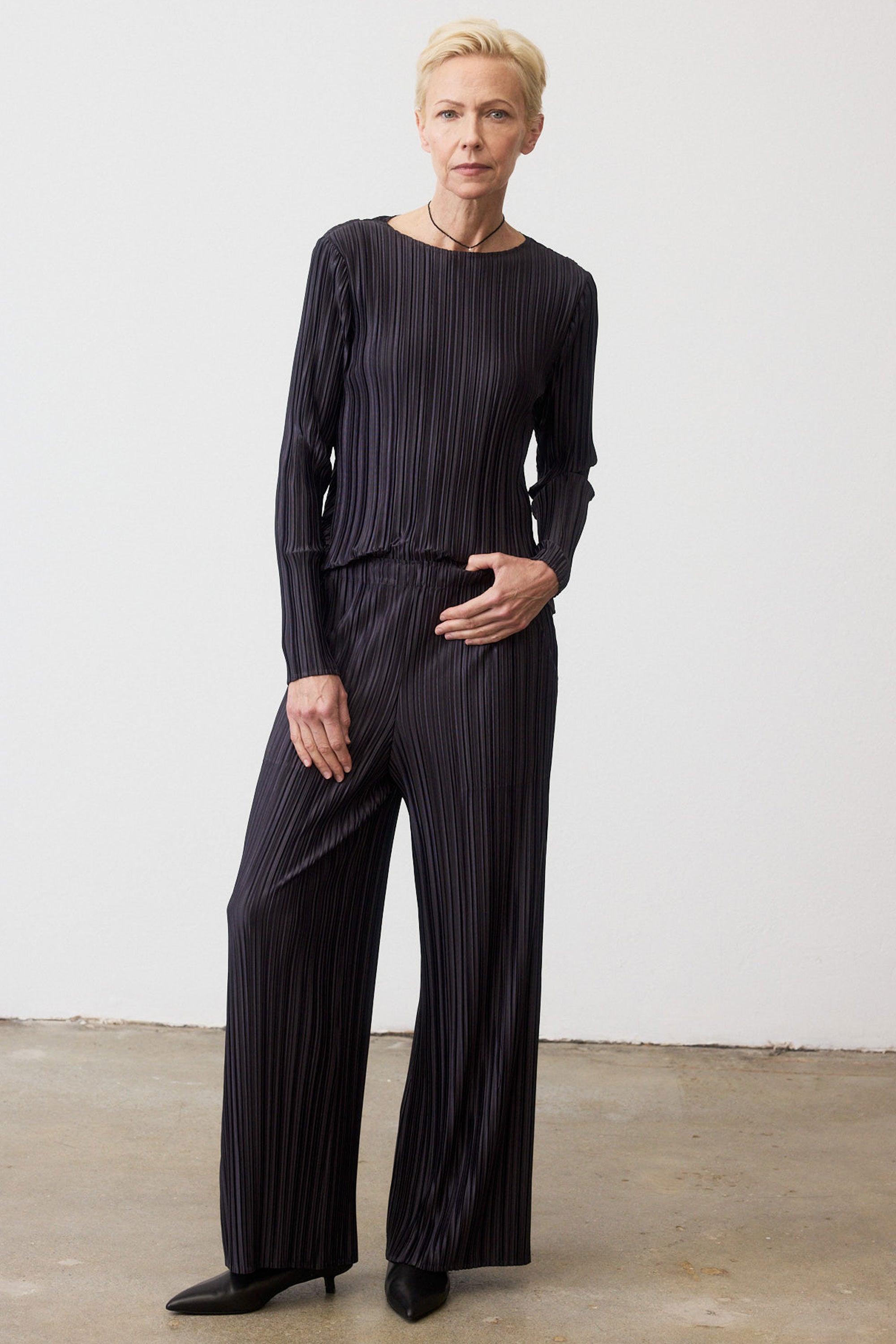 Relaxed Pleated Pants product image