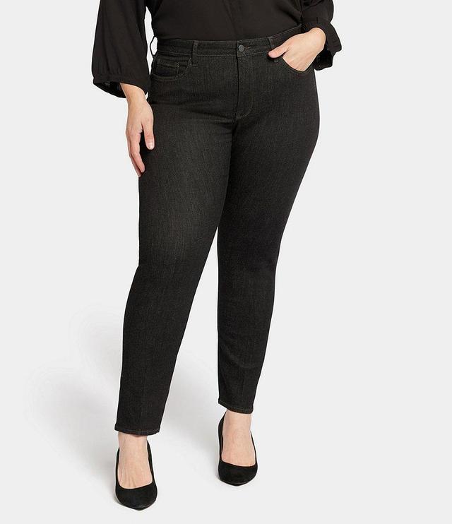 NYDJ Plus Size Le Silhouette Sheri Seamless Stretch Denim Jean Product Image