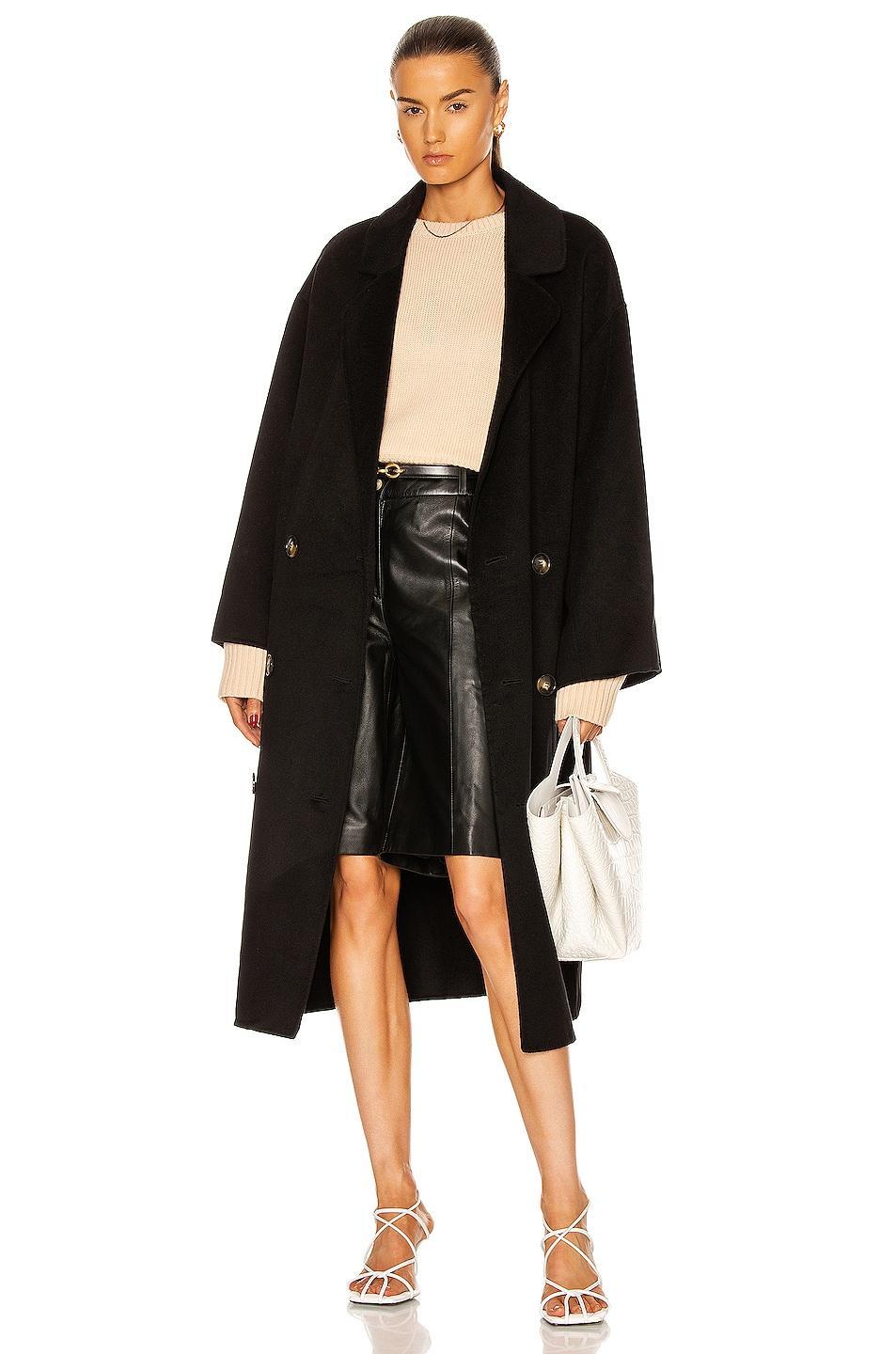 Loulou Studio Borneo Coat (also in L, M). Product Image