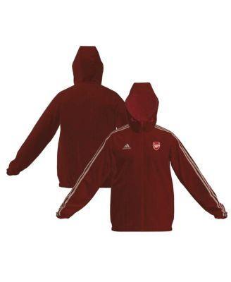 Mens adidas Red Arsenal 2023/24 Dna Raglan Full-Zip Windbreaker Product Image