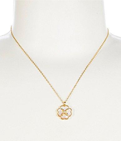 kate spade new york Heritage Bloom Short Pendant Necklace Product Image