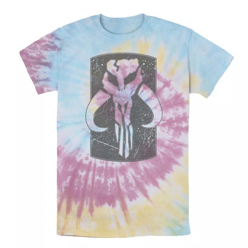 Mens Star Wars Mandalorian Warriors Skull Tusk Clan Logo Tee, Boys Product Image