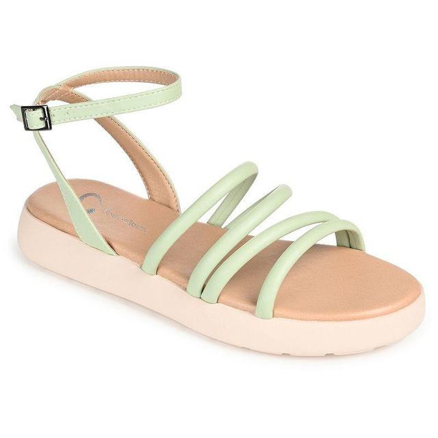 Journee Collection Palomma Tru Comfort Foam Womens Strappy Sandals Green Product Image