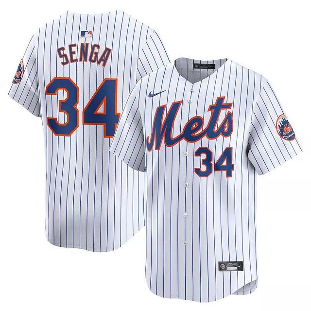 Mens Nike Kodai Senga White New York Mets Home Limited Player Jersey - White Product Image