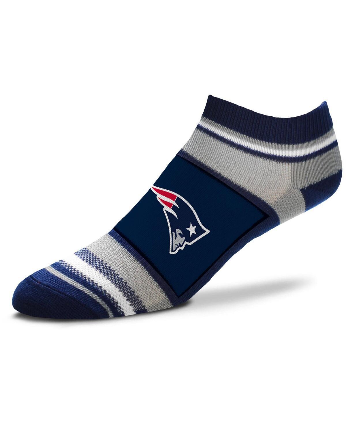 Womens For Bare Feet New England Patriots Marquis Addition No Show Ankle Socks Product Image